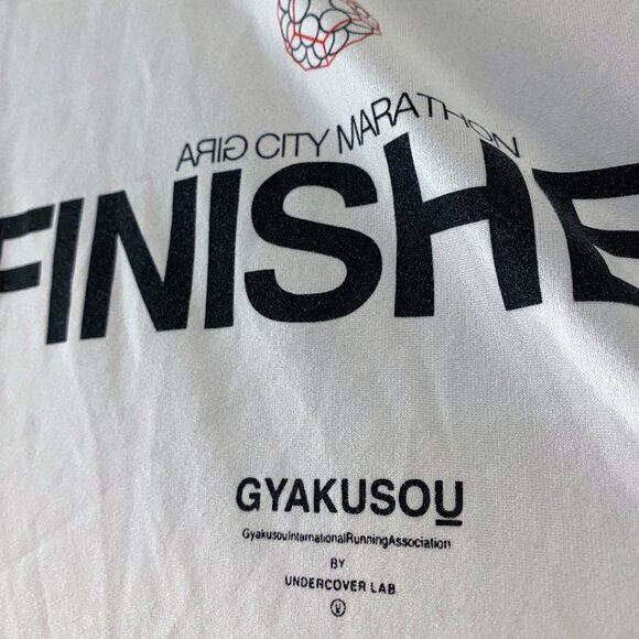 Nike X Jun Takahashi - GYAKUSOU Race Official' Dri-Fit Logo Tee (2014) XXL - Picture 5 of 7